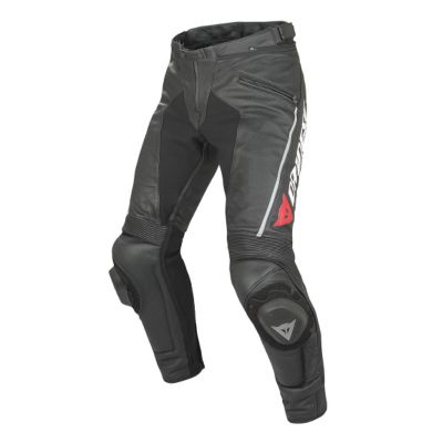 Dainese Delta Pro C2 Perforated Leather Motorcycle Pants -44 Black pictures