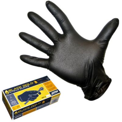 Eppco Nitrile Disposable Gloves -MD Black pictures