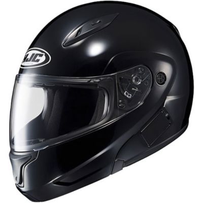 HJC CL-Max II Solid Modular Motorcycle Helmet -SM Black pictures