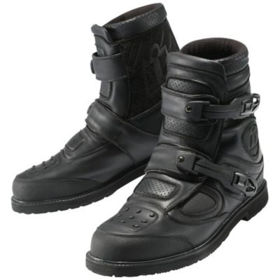Icon Patrol Motorcycle Boots -8.5 Black pictures