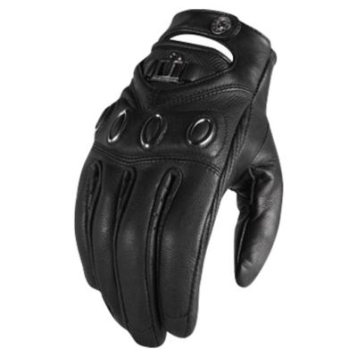 Icon Women's Hella Leather Motorcycle Gloves -2XL White pictures