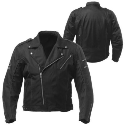 Pokerun Drifter 2.0 Textile Motorcycle Jacket -3XL Black pictures