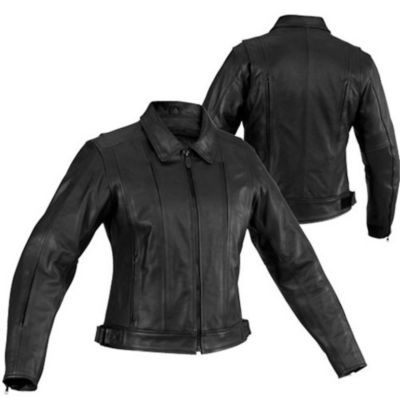 River Road 2010 Women's Cruiser Leather Motorcycle Jacket -XL Black pictures