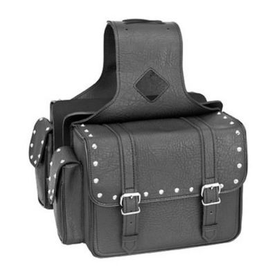 River Road Quick Release Saddlebags -Compact Studded pictures