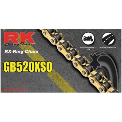 RK Racing XSO RX-Ring Drive Chains -520-120 Gold pictures