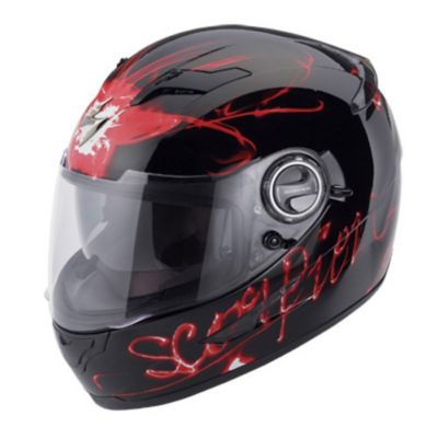Scorpion Exo-500 Ardent Full-Face Motorcycle Helmet -XS Black/Gray pictures