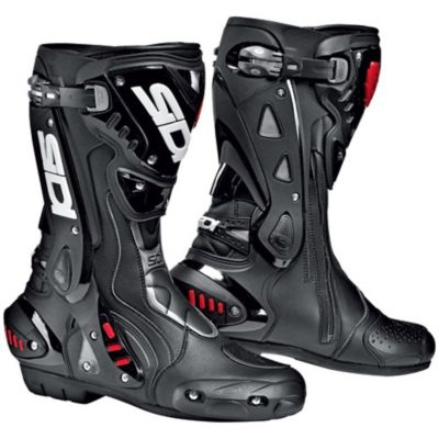 Sidi ST Motorcycle Boots -US 11.5/Euro 46 Black/Red pictures