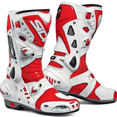 Sidi Vortice Motorcycle Boots -US 12.5/Euro 47 White/Black pictures