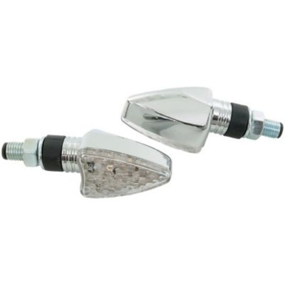 Speedmetal LED Short Arrow Turn Signals -All Chrome pictures