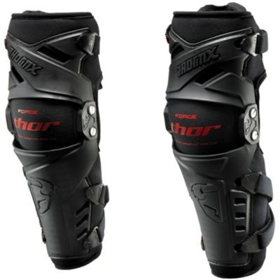 Thor 2013 Force Knee Guards -SM/MD Black pictures