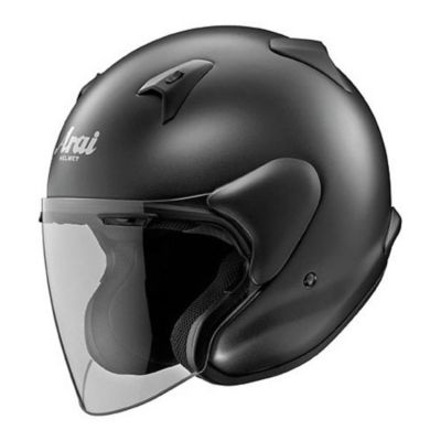 Arai XC Open-Face Motorcycle Helmet -XL Aluminum Silver pictures