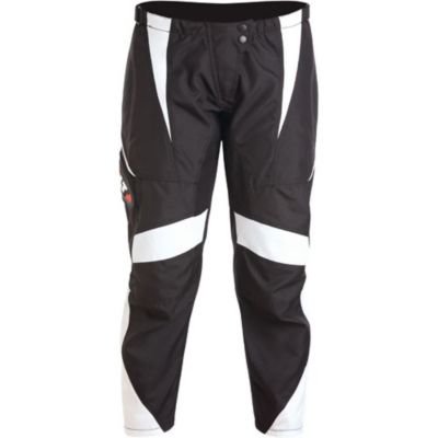 Bilt Women's Victor Off-Road Motorcycle Pants -11/12 Black/White pictures
