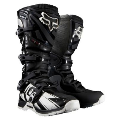 FOX 2015 Kid's Comp 5 Undertow Off-Road Motorcycle Boots -2 Black pictures