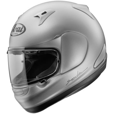 Arai Signet-Q Solid Full-Face Motorcycle Helmet -XL Aluminum Silver pictures
