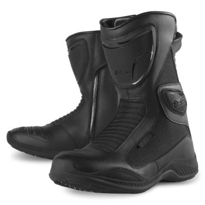 Icon Reign Waterproof Motorcycle Boots -10.5 Gray pictures