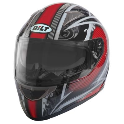 Bilt Speed Air Pump Full-Face Motorcycle Helmet -SM Black/Blue pictures