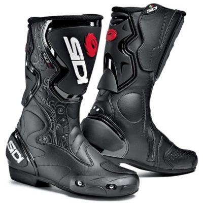 Sidi Women's Fusion Lei Motorcycle Boots -US 8.5/Euro 42 Black pictures
