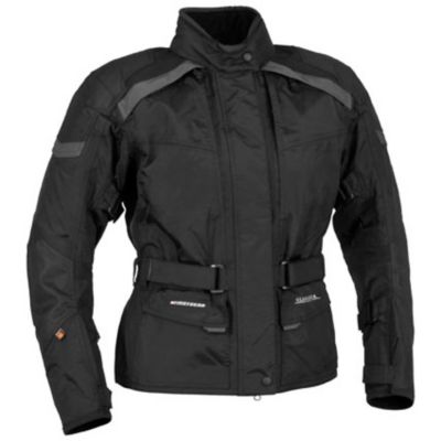 Firstgear Women's Kilimanjaro Textile Motorcycle Jacket -2XL Silver/ Dark Gray pictures