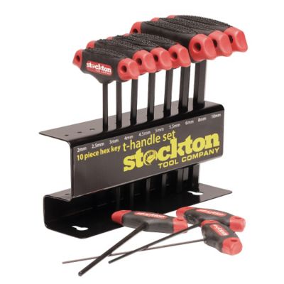 Stockton Tool Company 10-Piece Hex Key T-Handle Set -Metric pictures