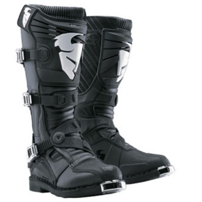 Thor 2013 Ratchet Off-Road Motorcycle Boots -8 Black pictures
