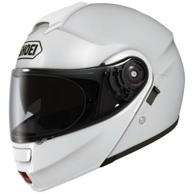 Shoei Neotec Solid Modular Motorcycle Helmet -LG Silver pictures