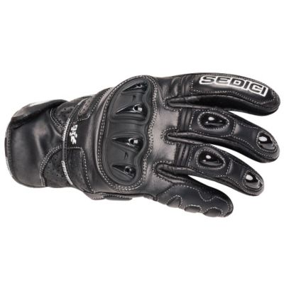 Sedici Diavolo Leather Motorcycle Gloves -3XL Black pictures