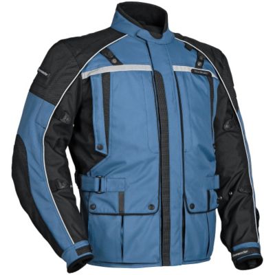 Tour Master Transition Series 3 Textile Motorcycle Jacket -LG Silver pictures
