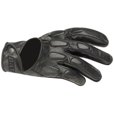 Custom Bilt Driver Leather Motorcycle Gloves -LG Black pictures