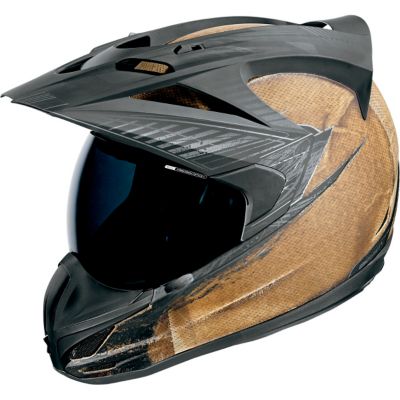 Icon Variant Battlescar Dual-Sport Motorcycle Helmet -LG Dark Earth pictures