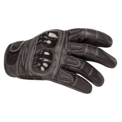 Bilt Sprint Leather Motorcycle Gloves -5XL Red/Black pictures