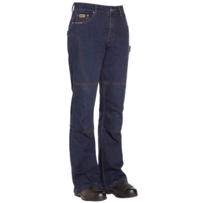 Bilt Iron Workers Women's Iron Motorcycle Jeans -4 Deep Blue pictures