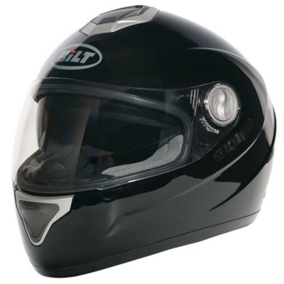Bilt Viper Full-Face Motorcycle Helmet -LG Black pictures