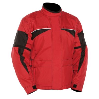 Bilt 4 Kids Thunder Waterproof Motorcycle Jacket -LG Red/Black pictures