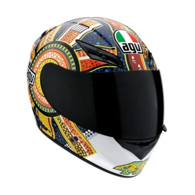 AGV K3 Dreamtime Full-Face Motorcycle Helmet -LG pictures