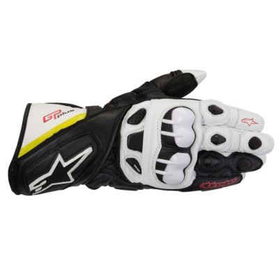 Alpinestars 2012 GP Plus Leather Motorcycle Gloves -2XL White/Black pictures