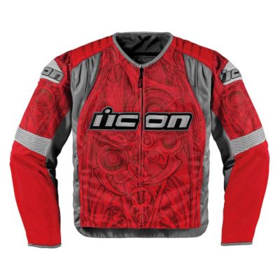 Icon Overlord Sportbike SB1 Mesh Motorcycle Jacket -XL Blue pictures