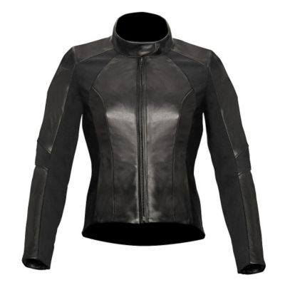 Alpinestars Women's Stella Vika Leather Motorcycle Jacket -US 10/Euro 46 Black pictures