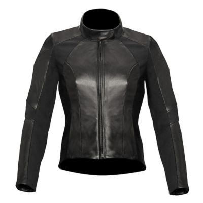 Alpinestars Women's Stella Vika Leather Motorcycle Jacket -US 2/Euro 38 Black pictures