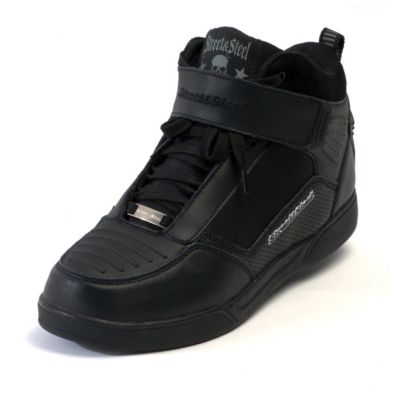 Street & Steel Big Easy Leather Motorcycle Shoes -12 Black pictures