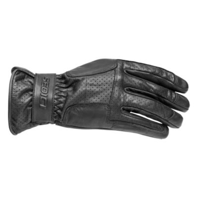 Sedici Alexi Perforated Leather Motorcycle Gloves -MD Black pictures