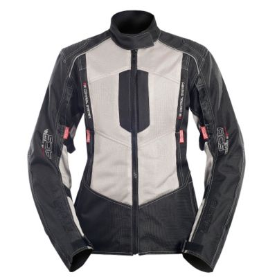 Sedici Women's Alexi 3 Season Mesh Motorcycle Jacket -MD Gray/Black pictures