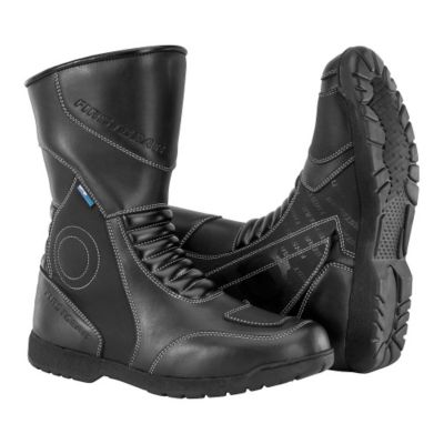 Firstgear Kili Hi Waterproof Motorcycle Boots -7 Black pictures