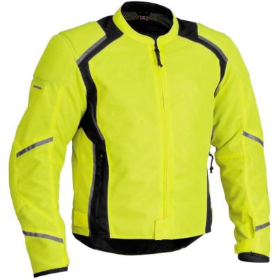 Firstgear Mesh Textile Motorcycle Jacket -LG Silver/Black pictures