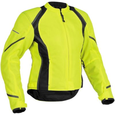 Firstgear Women's Mesh Motorcycle Jacket -XS Day Glo/Black pictures