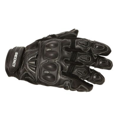 Sedici Ezio Leather Motorcycle Gloves -LG Black pictures
