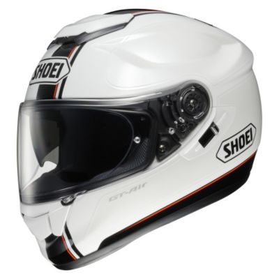 Shoei GT-Air Wanderer Full-Face Motorcycle Helmet -LG White/Black pictures