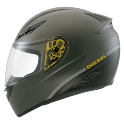 AGV Diesel Full-Jack Full-Face Motorcycle Helmet -MD White/ Gray pictures
