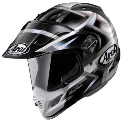 Arai XD4 Diamante Dual-Sport Motorcycle Helmet -LG White pictures