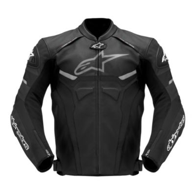 Alpinestars Celer Leather Motorcycle Jacket -US 38/Euro 48 Black/White pictures