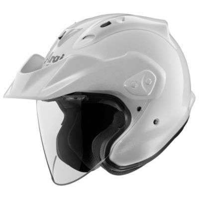 Arai Ct-Z Open-Face Motorcycle Helmet -MD Aluminum Silver pictures